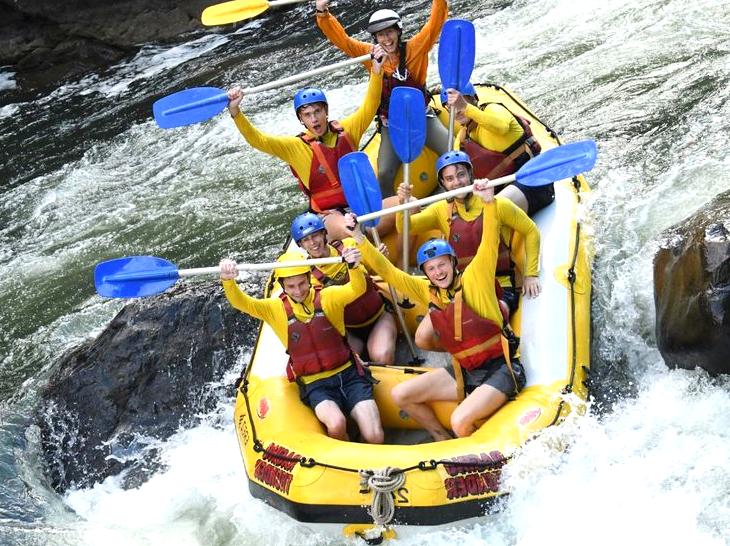 Adventure-packed Rafting on the Tully River